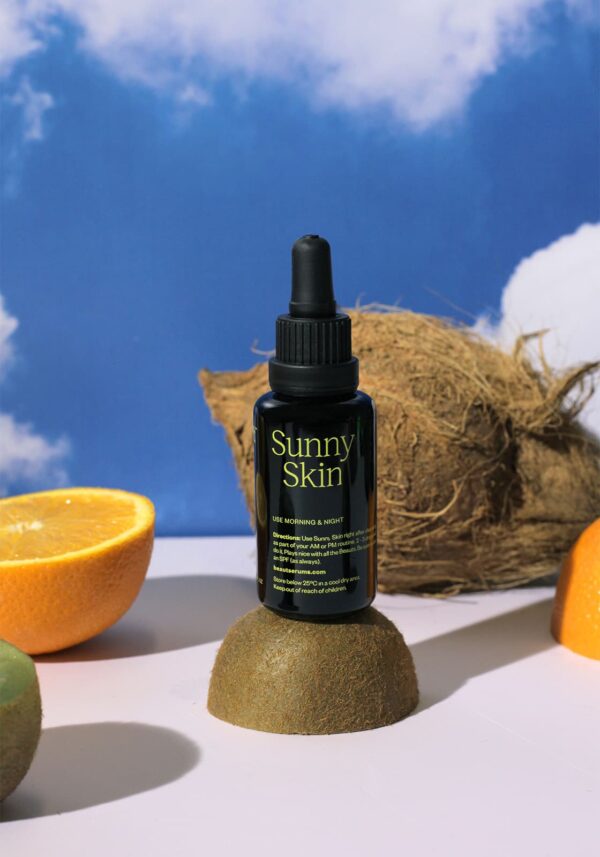 Sunny Skin by Beaut Serums looking good on a kiwi